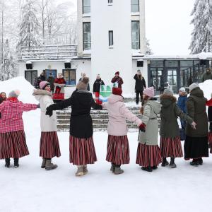 The Culture Bus visited Võru County on the first day of the Cultural Diversity Year (Estonian Centre of Folk Culture)